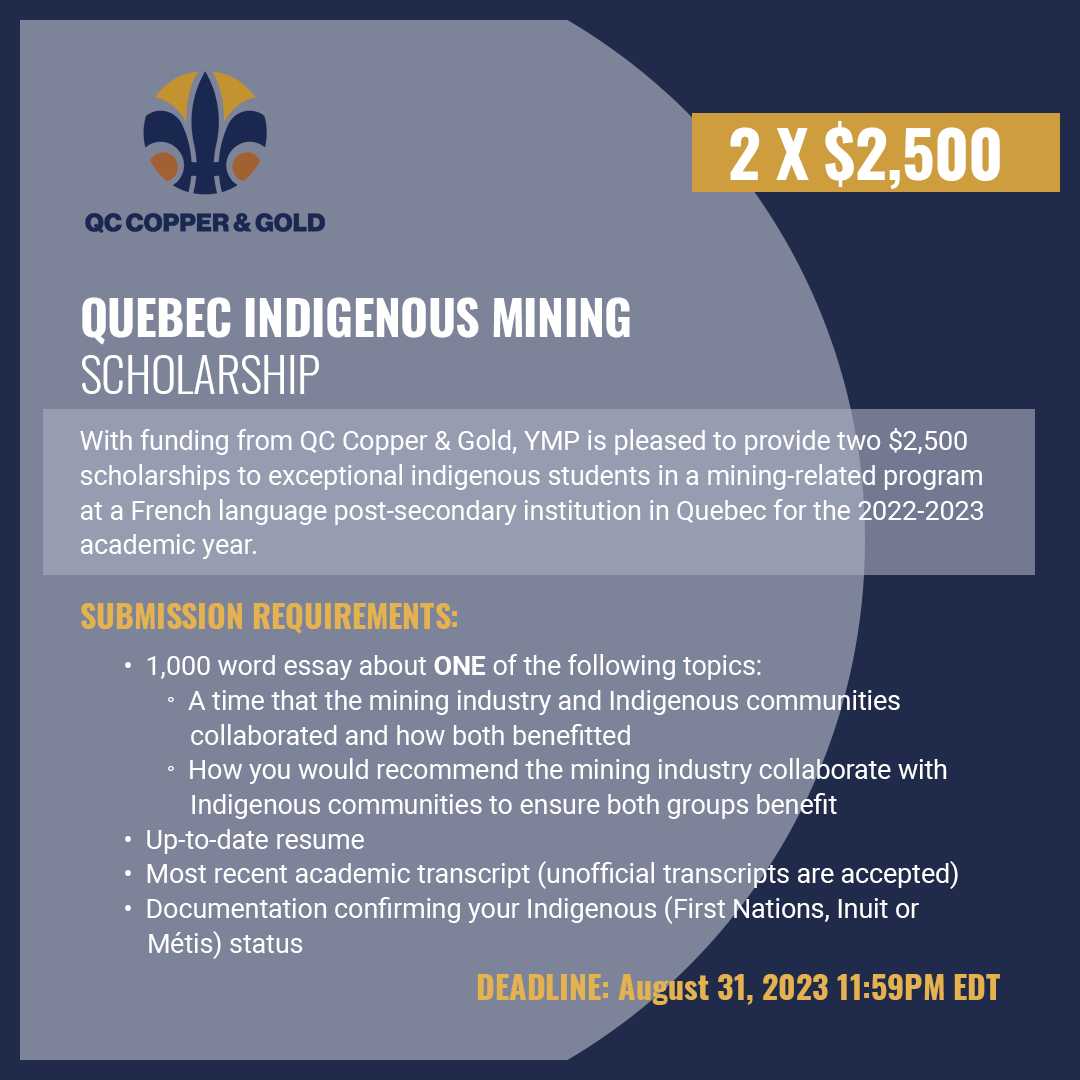 QC Copper and Gold - Quebec Indigenous Mining 2023