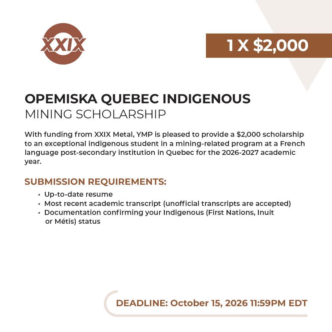 XXIX Metal - Opemiska Quebec Indigenous Mining